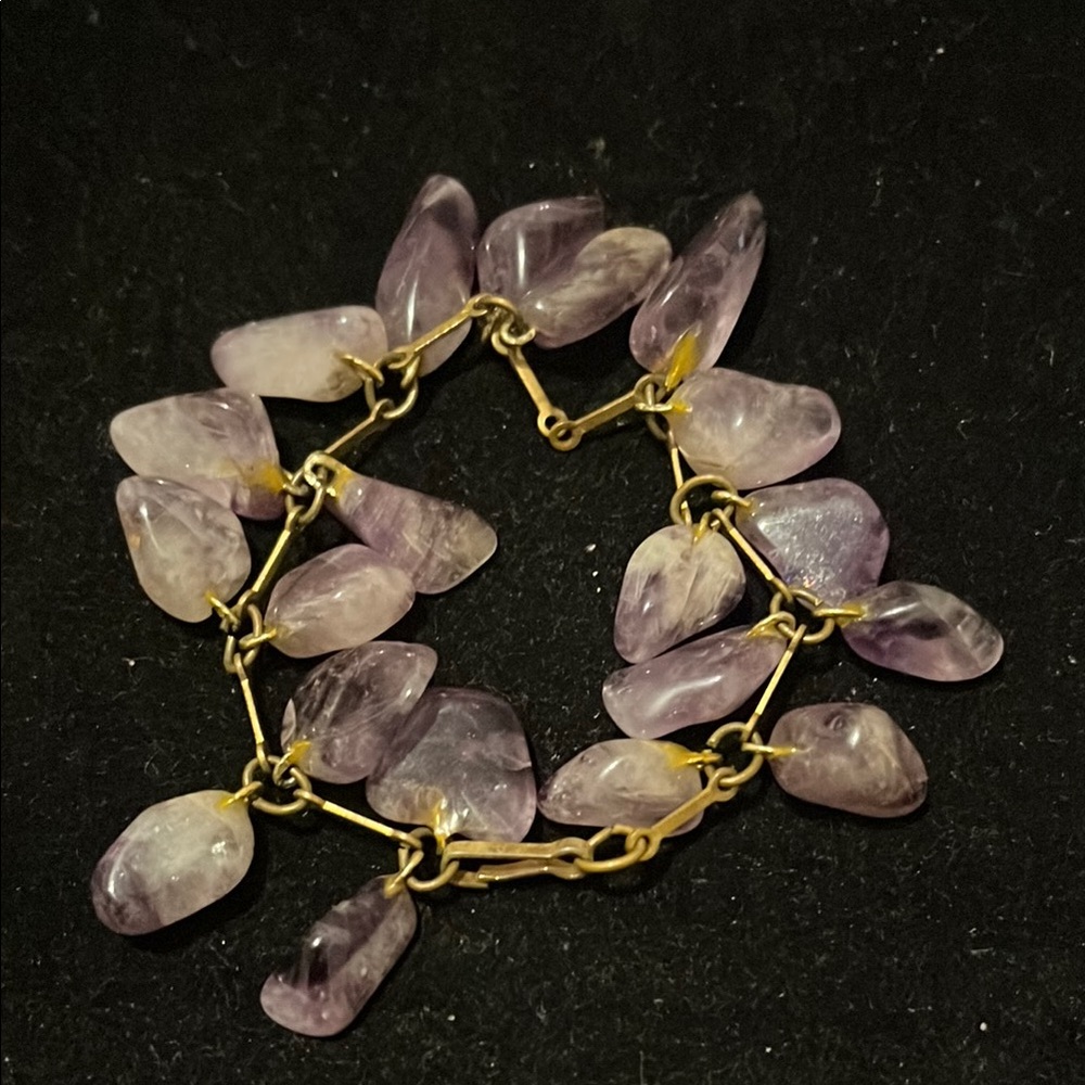 Elegant Amethyst Bracelet